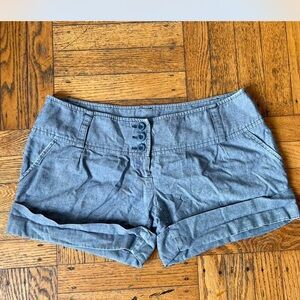Women's Blue Denim Shorts